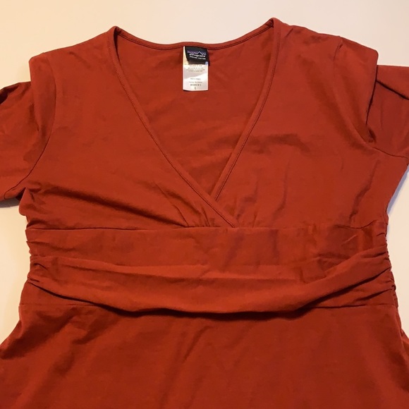 Patagonia Burnt Orange Organic Cotton Dress - Women’s Size Large - Picture 3 of 6